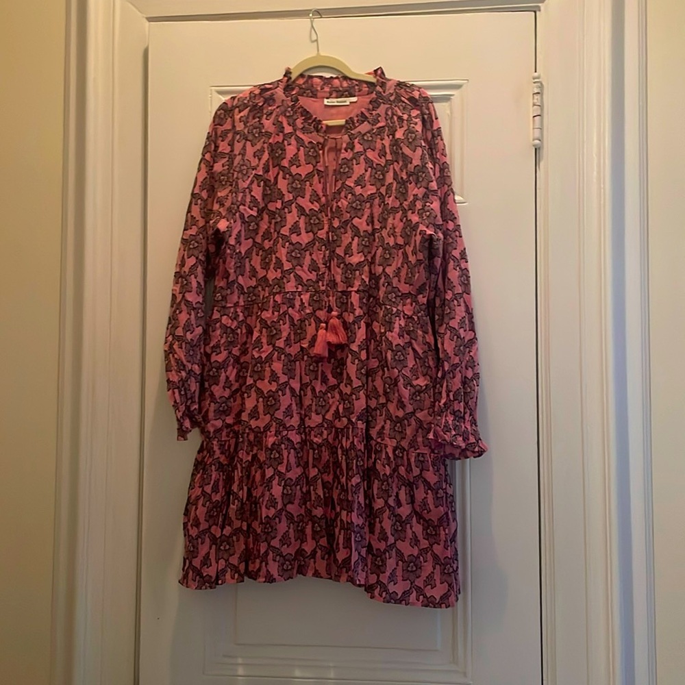 Roller Rabbit Pink and Black Dress